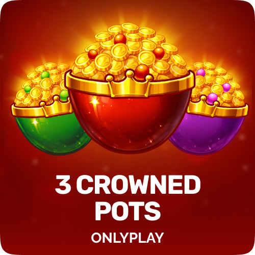 3 Crowned Pots