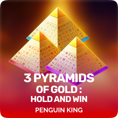 3 Pyramids of Gold: Hold & Win