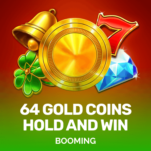64 Gold Coins Hold and Win